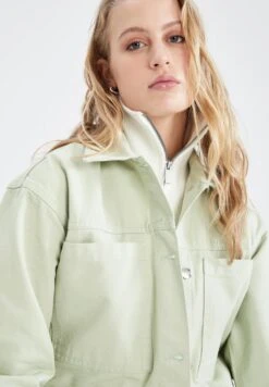 DeFacto Lichte Jas - Turquoise 10 DeFacto Lichte Jas - Turquoise -DeFacto 132fafb08e074cd8af49cae1ee00ed3b