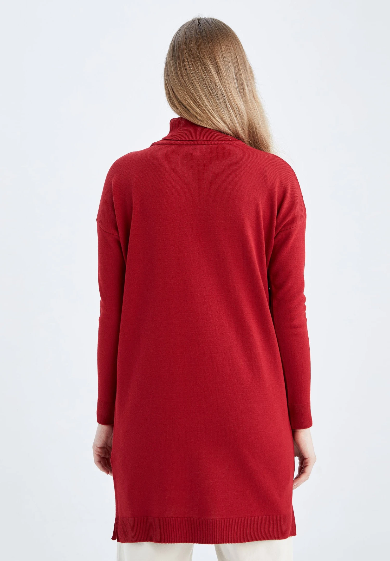 DeFacto Regular Fit- Trui - Red 5 DeFacto Regular Fit- Trui - Red - Afbeelding 3