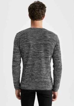 DeFacto Regular Fit- Trui - Black -DeFacto 13e7d638d16b49d1ac6c22e5e5d9a3ea