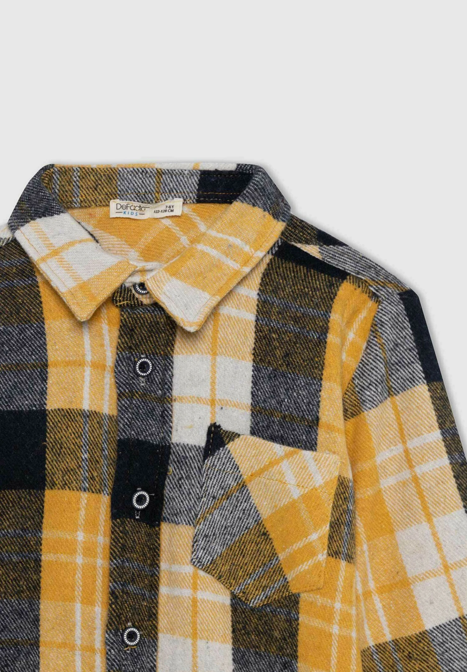 DeFacto Regular Fit - Overhemd - Yellow 5 DeFacto Regular Fit - Overhemd - Yellow - Afbeelding 3