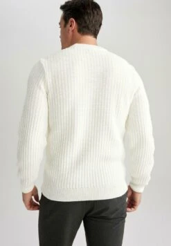 DeFacto Standart Fit - Trui - Ecru 8 DeFacto Standart Fit - Trui - Ecru -DeFacto 14137bb9510b4f2fbc2165220b411cca