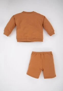 DeFacto Set Regular Fit - Sweater - Orange -DeFacto 142a9f2738584b6d809943541f3b7d2b