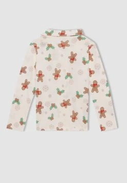 DeFacto 2 Pack Regular Fit - Pyjama - Beige -DeFacto 143285818ce640b48f34233658683354