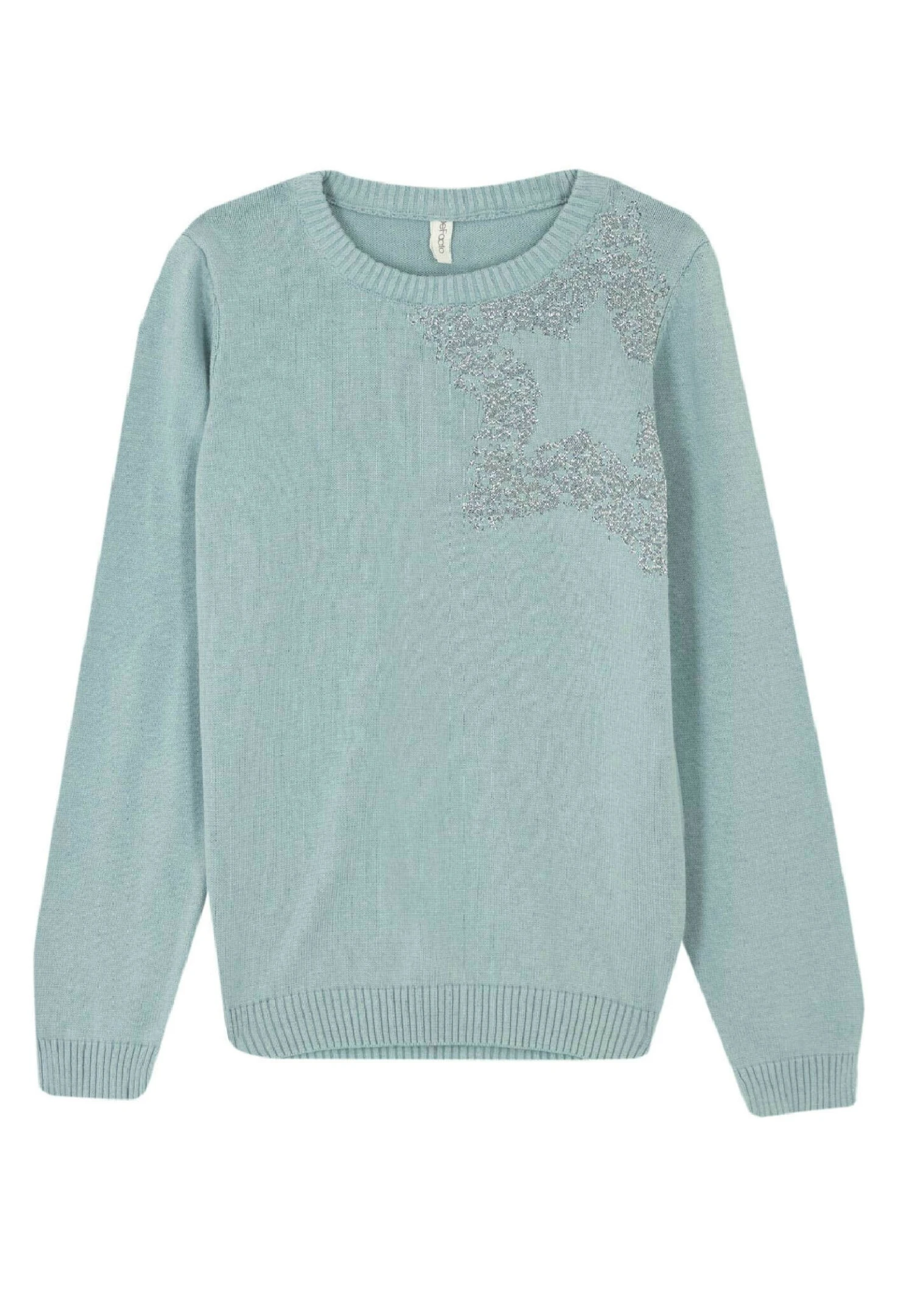 DeFacto Regular Fit- Trui - Turquoise 3 DeFacto Regular Fit- Trui - Turquoise