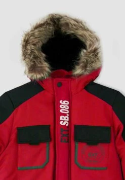 DeFacto Regular Fit - Parka - Red -DeFacto 150ca59492a544db8448ecc1f68f2d89