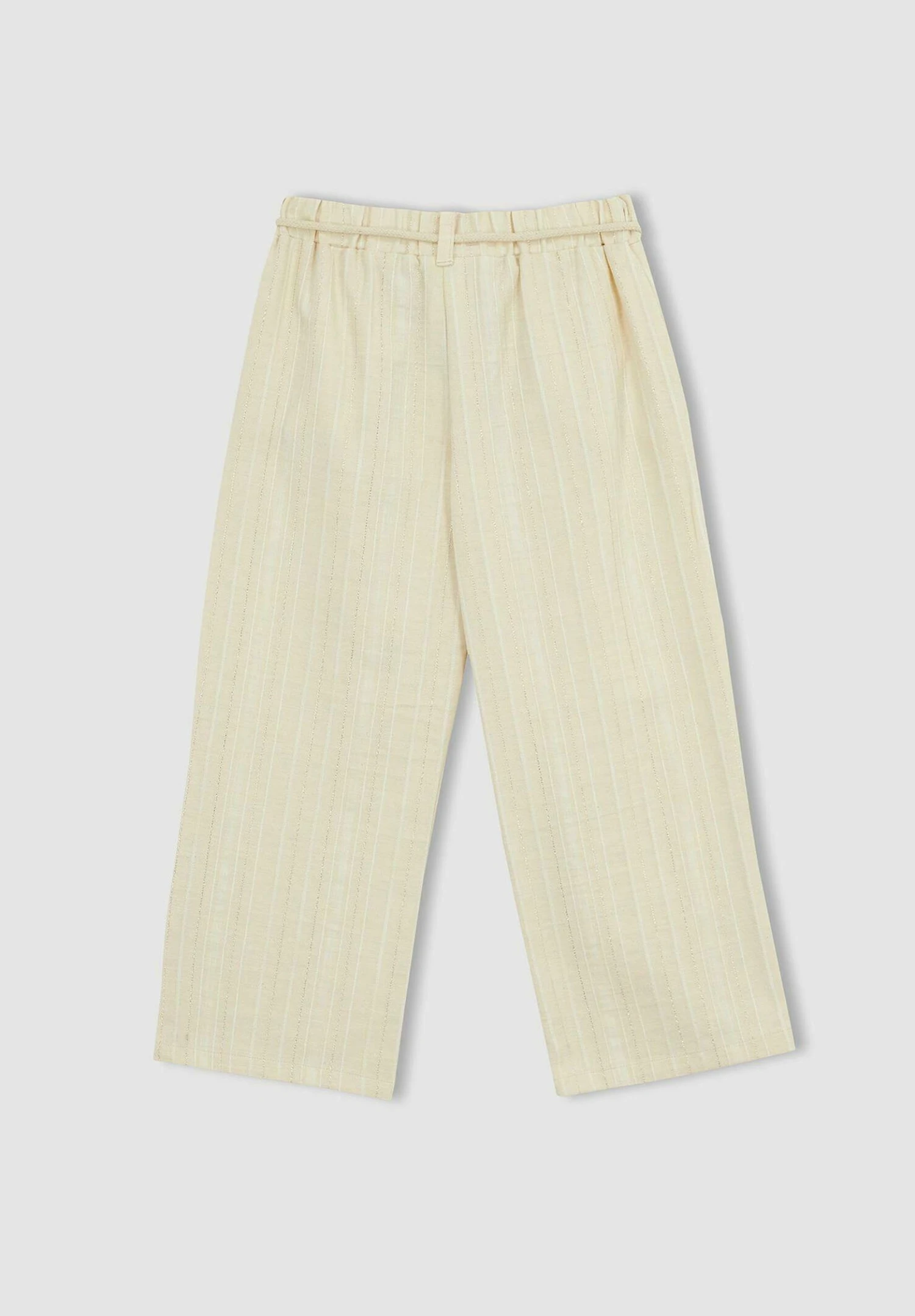 DeFacto Wide Leg- Broek - Beige 4 DeFacto Wide Leg- Broek - Beige - Afbeelding 2