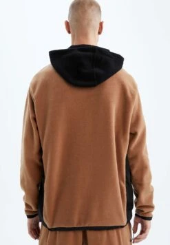 DeFacto Standart Fit- Hoodie - Brown 8 DeFacto Standart Fit- Hoodie - Brown -DeFacto 164d563510ea4f8c86d4bf1f883af967