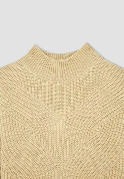 DeFacto Regular Fit - Trui - Ecru -DeFacto 16619cf12341435c83814eb4a66ad9a3