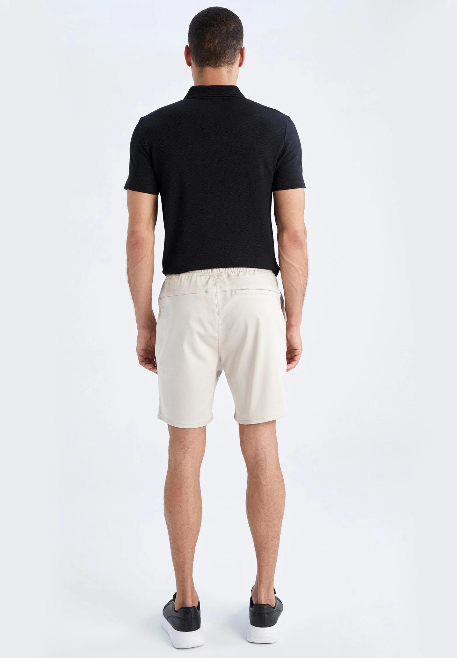 DeFacto Slim Fit- Shorts - Beige 5 DeFacto Slim Fit- Shorts - Beige - Afbeelding 3