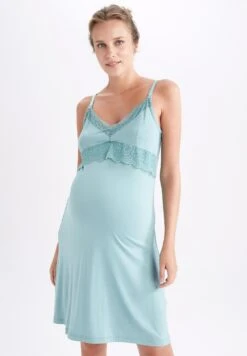 DeFacto Regular Fit - Nachtjapon - Green