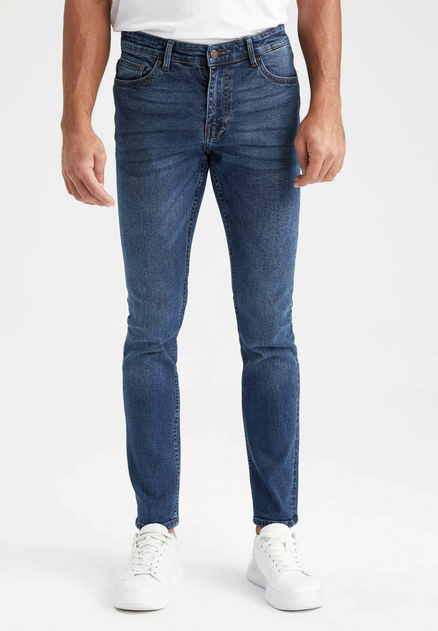 DeFacto Pedro - Slim Fit Jeans - Blue 3 DeFacto Pedro - Slim Fit Jeans - Blue