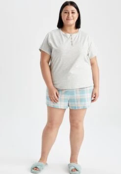 DeFacto Set - Pyjama - Grey