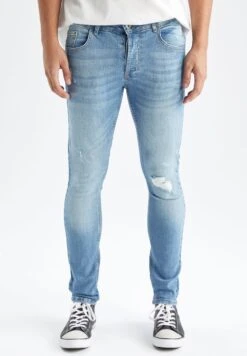 DeFacto Comfort Fit - Jeans Skinny Fit - Blue