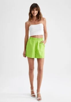 DeFacto Paperbag - Shorts - Green 6 DeFacto Paperbag - Shorts - Green -DeFacto 18657068c8364d73807768a2d3e1b86c
