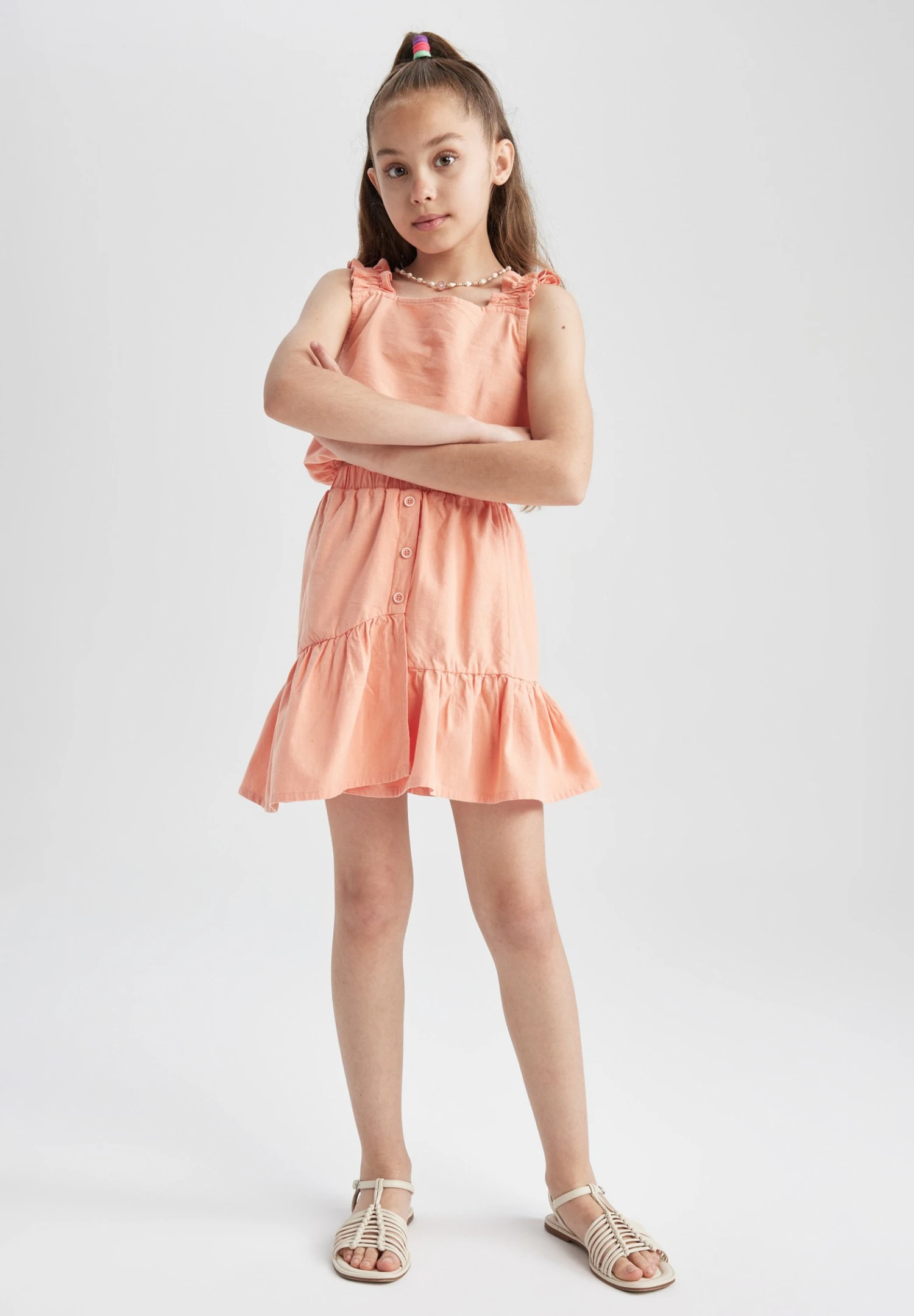 DeFacto Minirok - Orange 3 DeFacto Minirok - Orange