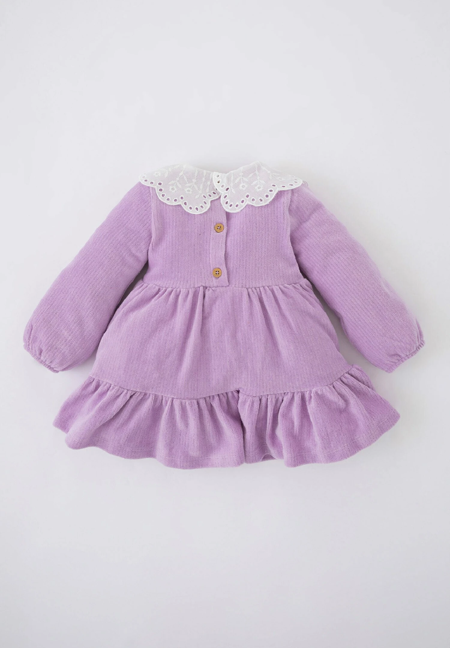 DeFacto Regular Fit- Gebreide Jurk - Bordeaux 4 DeFacto Regular Fit- Gebreide Jurk - Bordeaux - Afbeelding 2