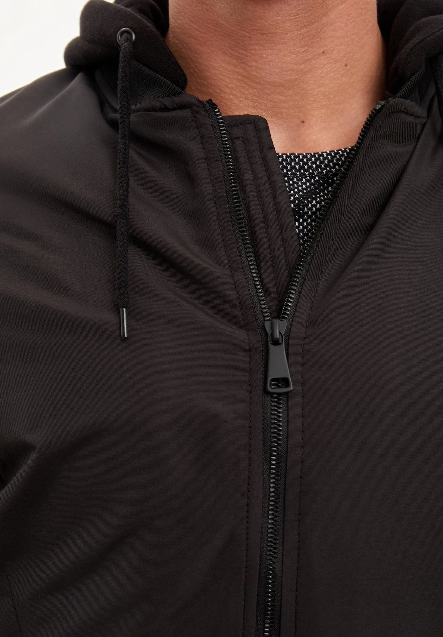 DeFacto Jas - Black 5 DeFacto Jas - Black - Afbeelding 3