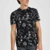 DeFacto Regular Fit- T-Shirt Print - Black 2 DeFacto Regular Fit- T-Shirt Print - Black -DeFacto 19f602888c344ce59391f00339d41701
