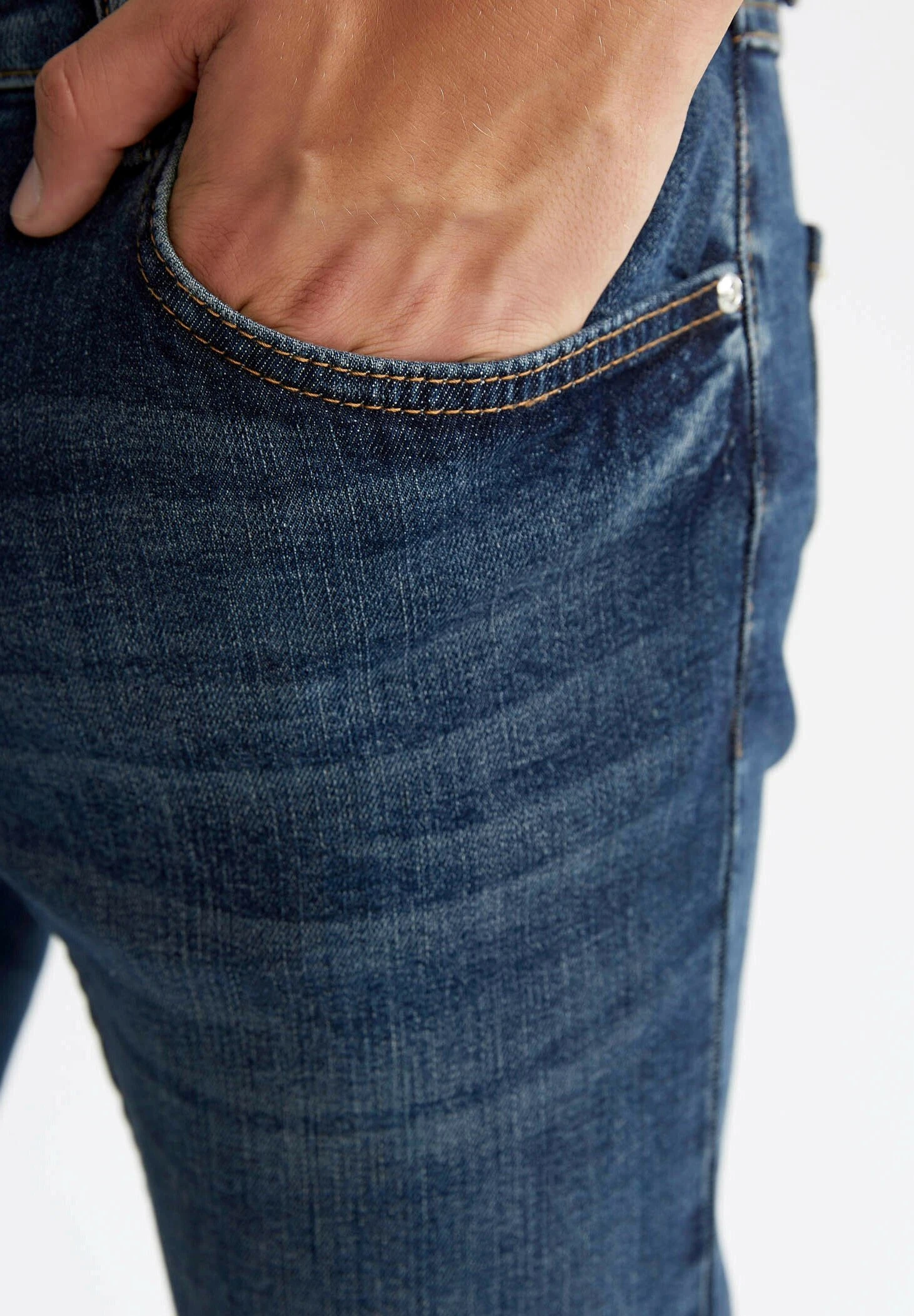 DeFacto Comfort - Jeans Skinny Fit - Blue 6 DeFacto Comfort - Jeans Skinny Fit - Blue - Afbeelding 4