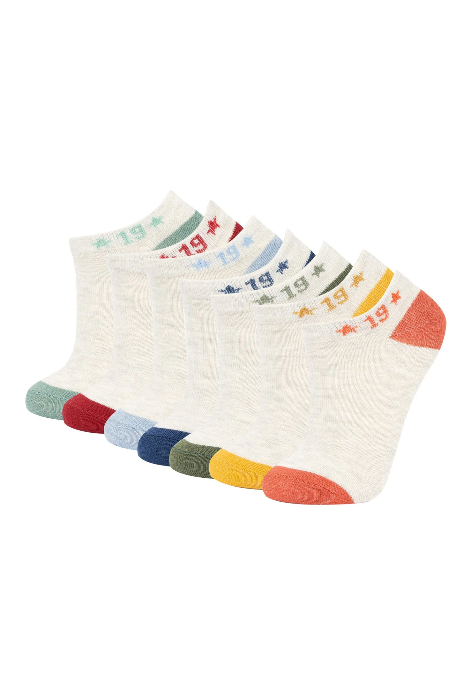 DeFacto 7Pack- Enkelsokken - Karma 3 DeFacto 7Pack- Enkelsokken - Karma