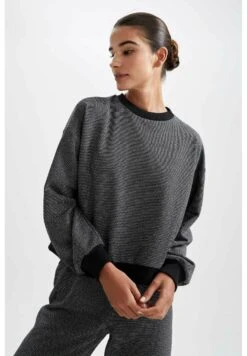 DeFacto Regular Fit - Sweater - Black