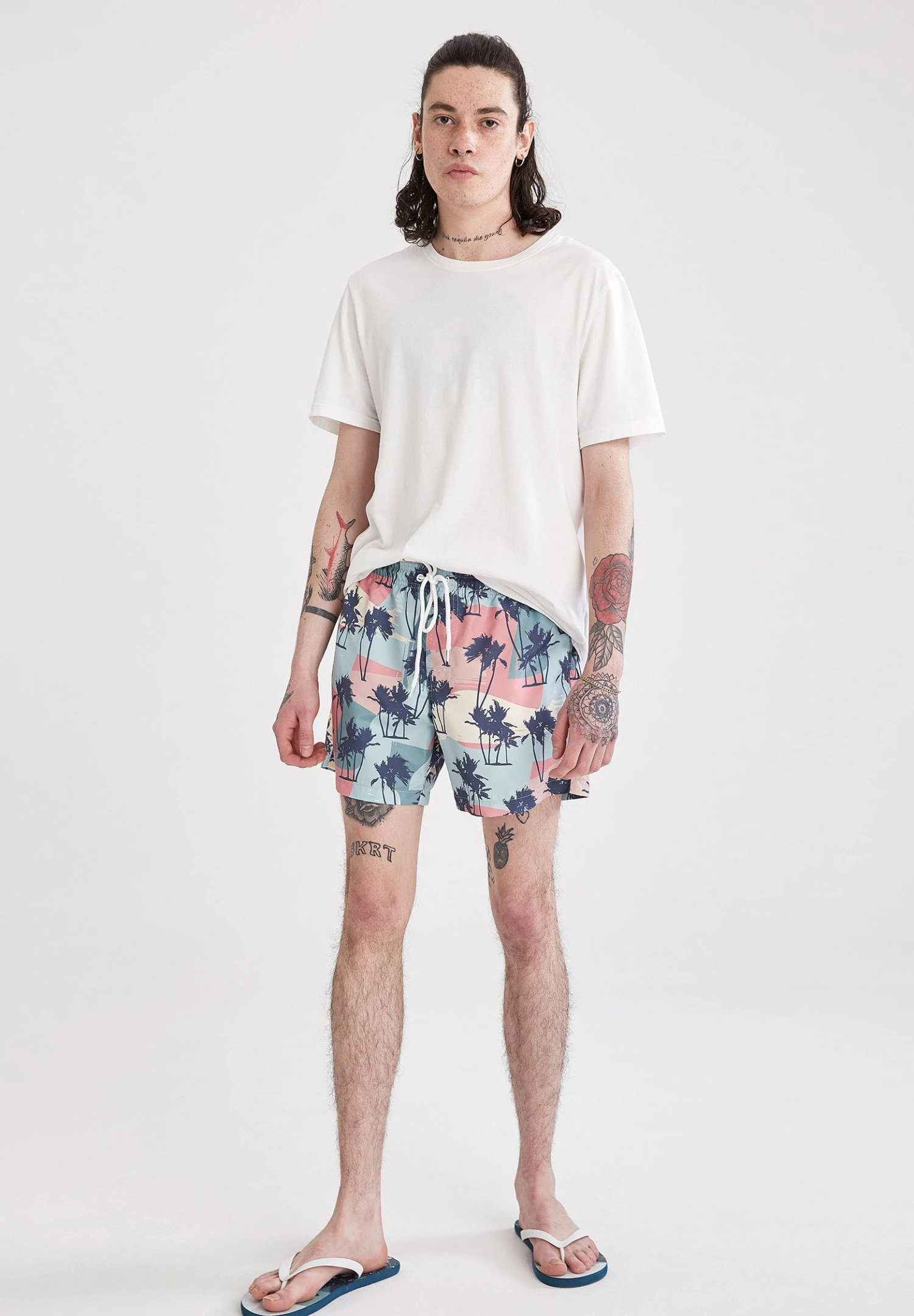 DeFacto Zwemshorts - Blue 4 DeFacto Zwemshorts - Blue - Afbeelding 2