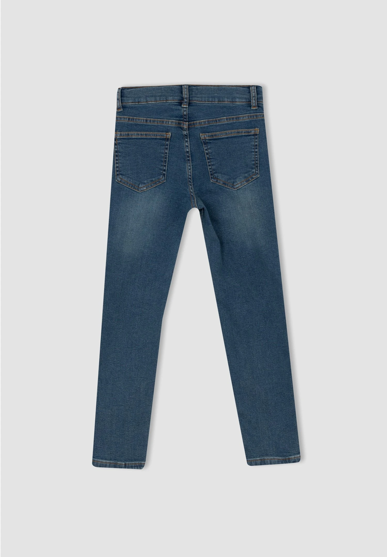 DeFacto Straight Leg Jeans - Blue Denim 4 DeFacto Straight Leg Jeans - Blue Denim - Afbeelding 2