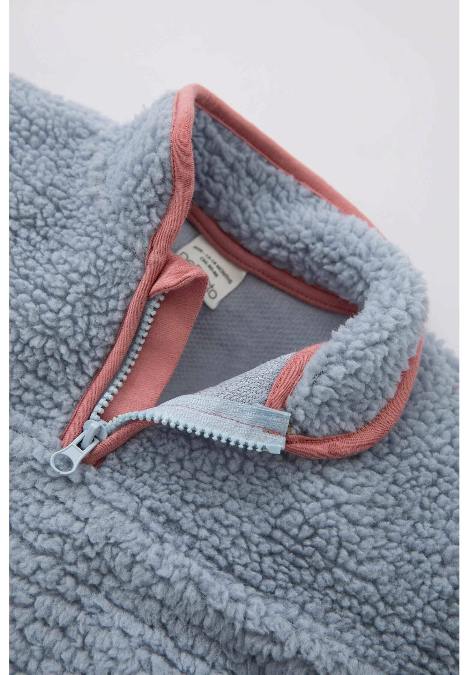 DeFacto Set Regular Fit- Fleece Trui - Blue 5 DeFacto Set Regular Fit- Fleece Trui - Blue - Afbeelding 3