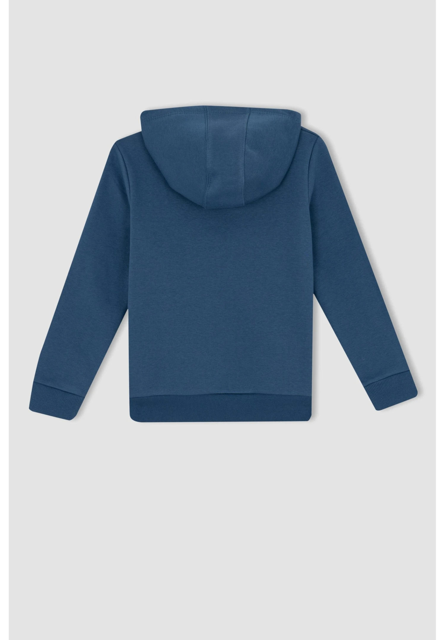 DeFacto Hoodie - Indigo 4 DeFacto Hoodie - Indigo - Afbeelding 2
