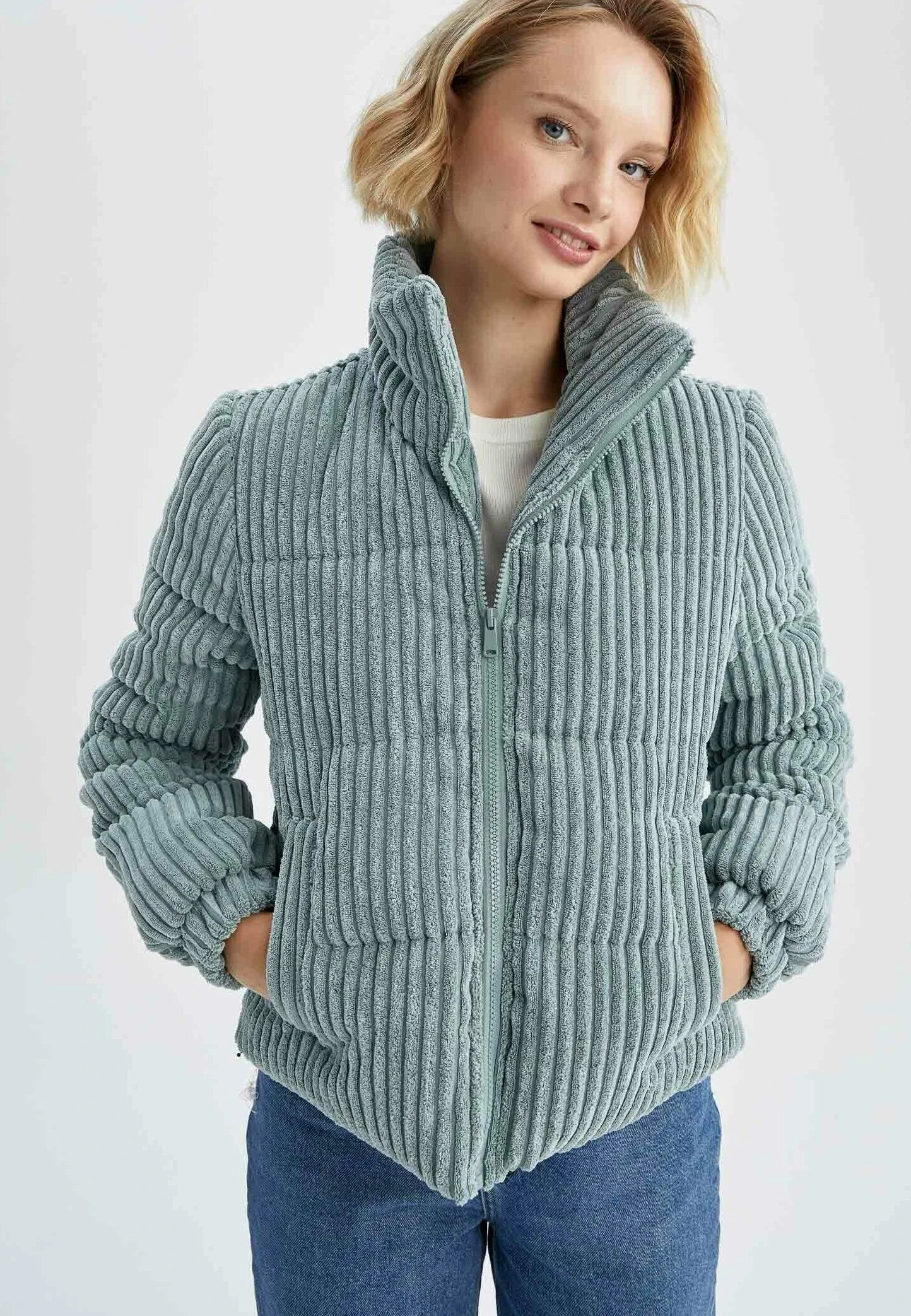 DeFacto Winterjas - Green 3 DeFacto Winterjas - Green