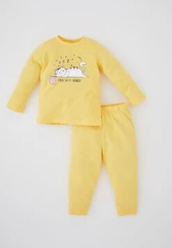 DeFacto 2Pack Regular Fit - Pyjama - Pink -DeFacto 1d223cf9bfb4484a92db230a68aaefe4