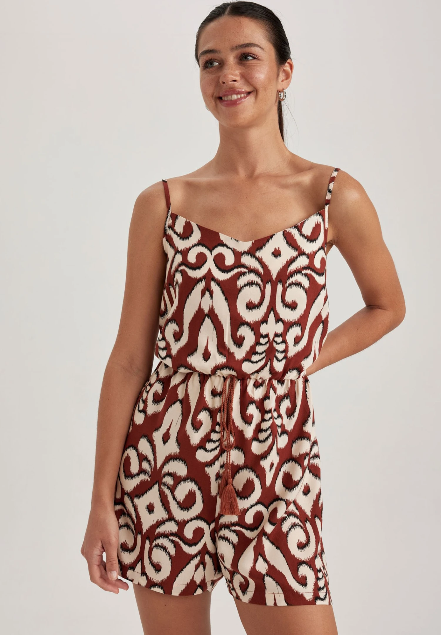 DeFacto Jumpsuit - Brown 3 DeFacto Jumpsuit - Brown