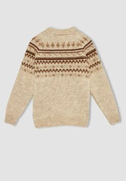 DeFacto Regular Fit- Trui - Beige 6 DeFacto Regular Fit- Trui - Beige -DeFacto 1e5245cabcdb4783af0b75ddc8cfda94