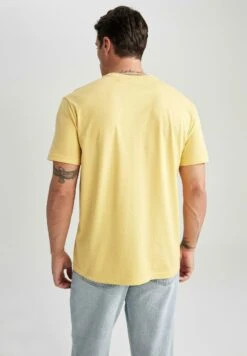 DeFacto Discovery Channel New Regular Fit- T-Shirt Basic - Yellow 8 DeFacto Discovery Channel New Regular Fit- T-Shirt Basic - Yellow -DeFacto 1eaec93e8c1d49868337b27cfe460584