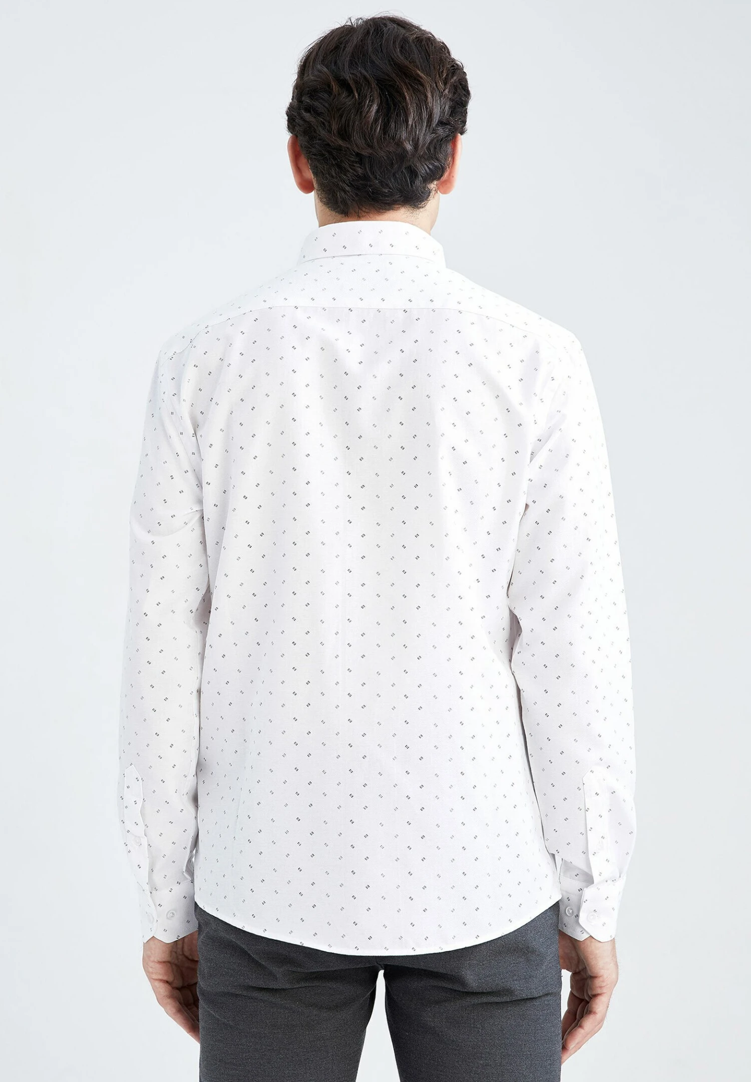 DeFacto Modern Fit- Overhemd - White 5 DeFacto Modern Fit- Overhemd - White - Afbeelding 3