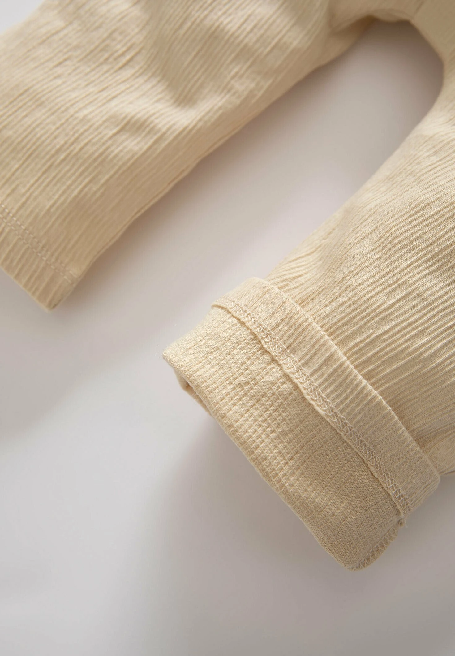 DeFacto Set Regular Fit- Jumpsuit - Beige 6 DeFacto Set Regular Fit- Jumpsuit - Beige - Afbeelding 4