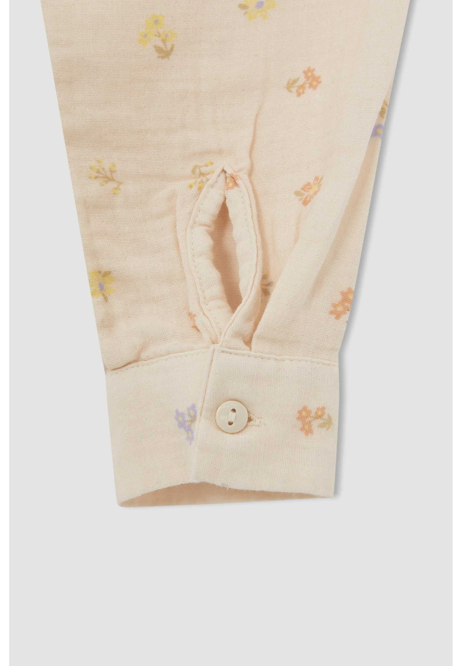 DeFacto Overhemdblouse - Beige 7 DeFacto Overhemdblouse - Beige - Afbeelding 5