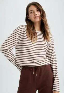 DeFacto Regular Fit - Longsleeve - Brown