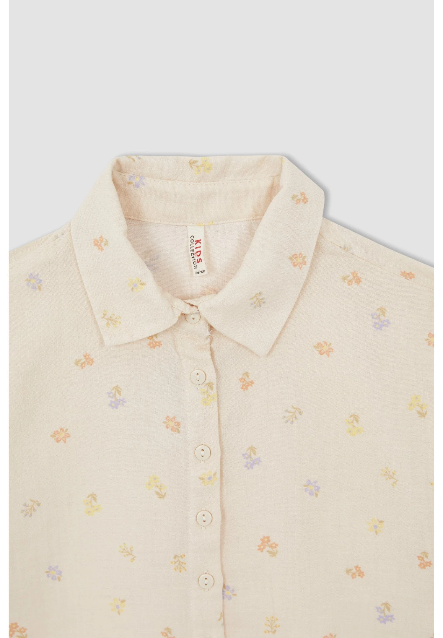 DeFacto Overhemdblouse - Beige 5 DeFacto Overhemdblouse - Beige - Afbeelding 3