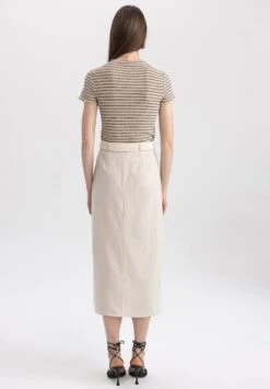 DeFacto A-Lijn Rok - Beige 7 DeFacto A-Lijn Rok - Beige -DeFacto 202fa73f990247ea8c671485533b82ec