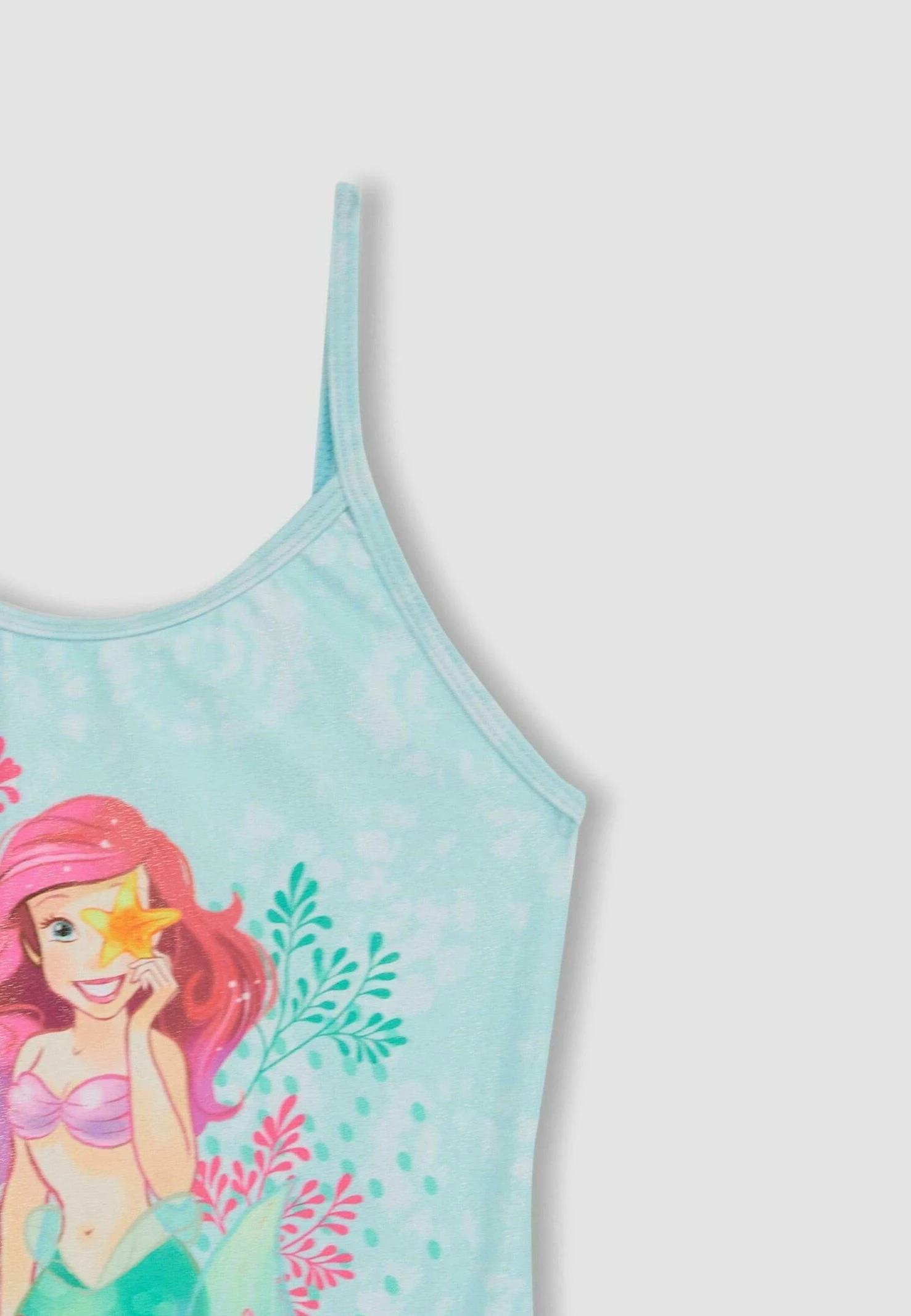 DeFacto Disney Princess Regular Fit One Piece- Badpak - Green 5 DeFacto Disney Princess Regular Fit One Piece- Badpak - Green - Afbeelding 3