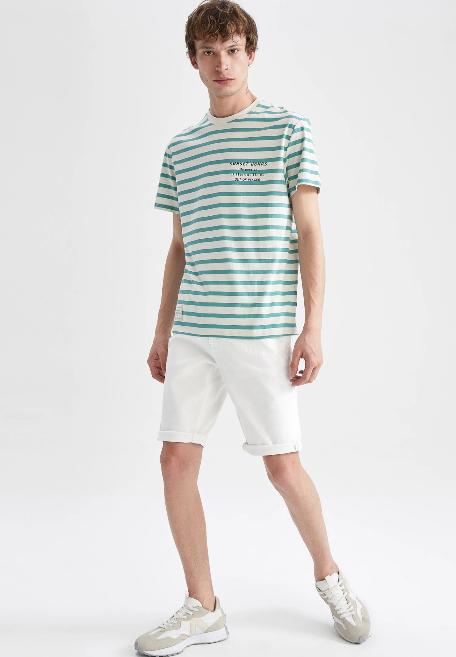 DeFacto Jeansshort - White 4 DeFacto Jeansshort - White - Afbeelding 2