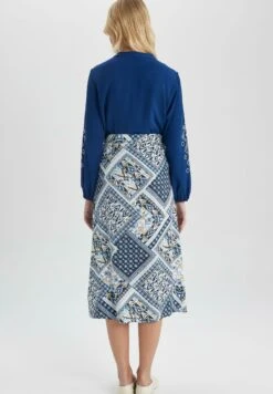 DeFacto A-Lijn Rok - Blue -DeFacto 24b59524fcd1413a966783d0d31cc174