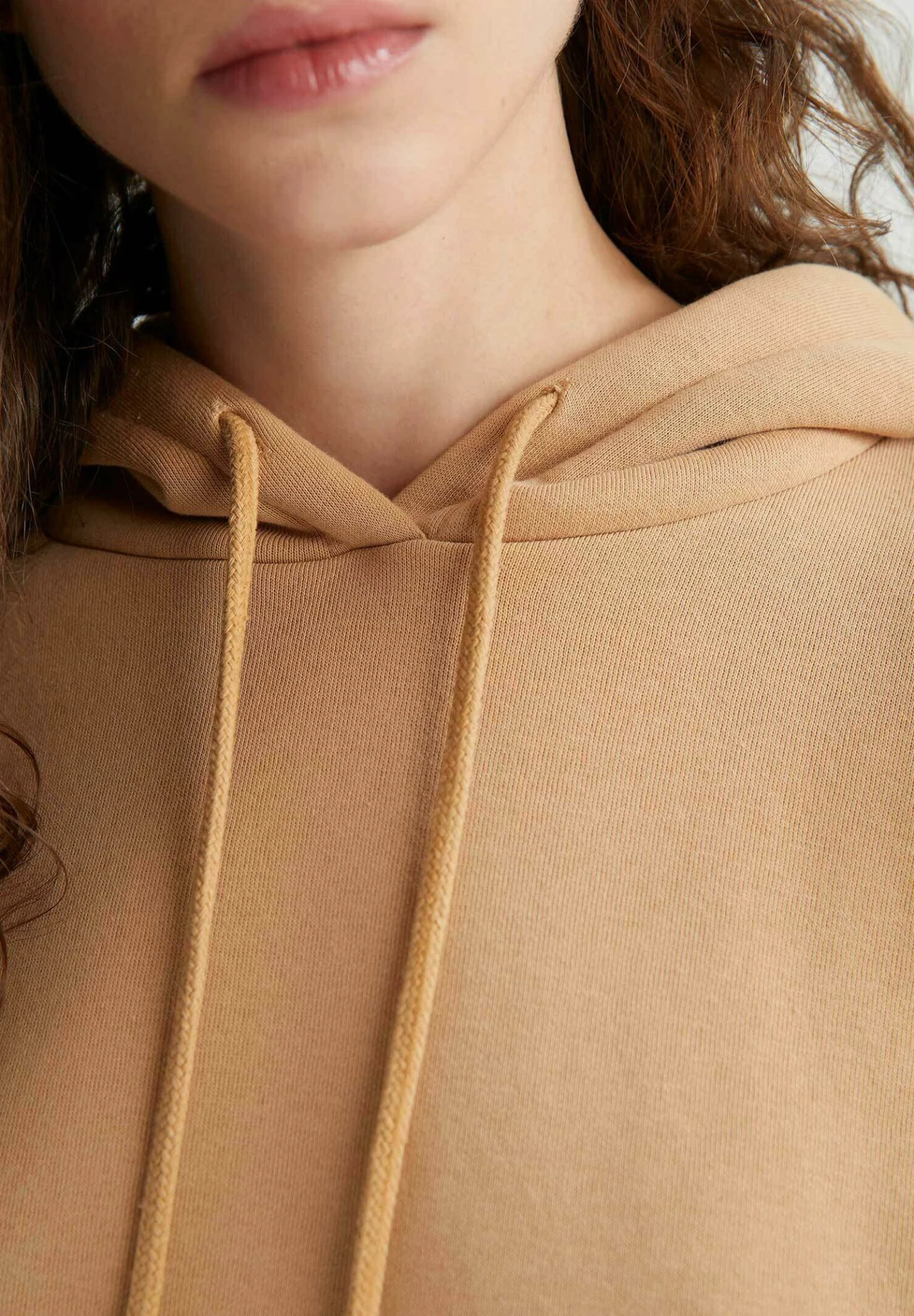 DeFacto Oversize Fit - Hoodie - Beige 6 DeFacto Oversize Fit - Hoodie - Beige - Afbeelding 4