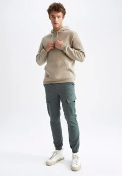 DeFacto Slim - Cargobroek - Green 7 DeFacto Slim - Cargobroek - Green -DeFacto 25ece22be42543cc9c052a9dbd2b6a3e