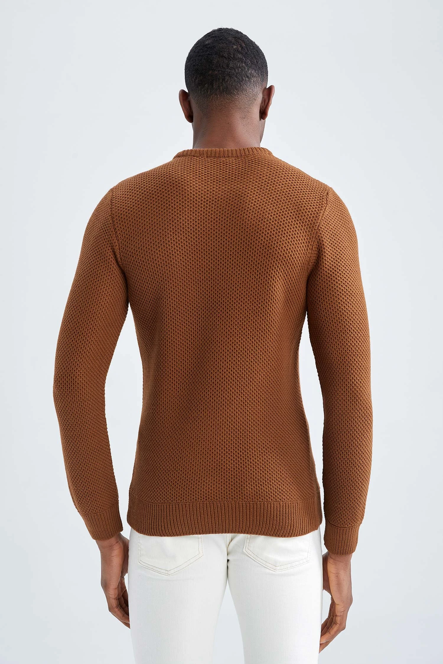 DeFacto Trui - Brown 6 DeFacto Trui - Brown - Afbeelding 4