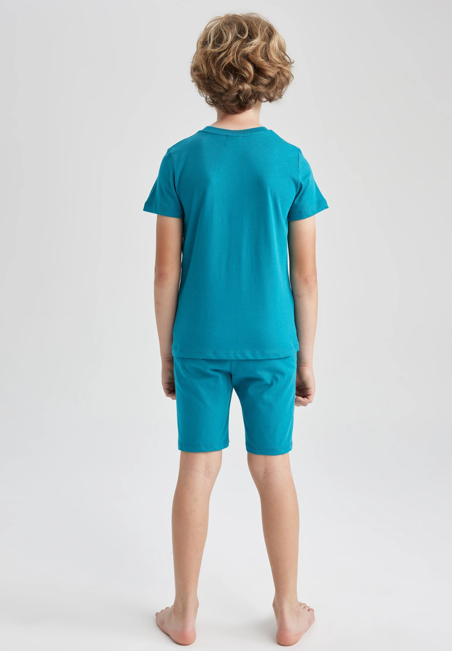 DeFacto 2Pack Regular Fit Set - Pyjama - Blue 4 DeFacto 2Pack Regular Fit Set - Pyjama - Blue - Afbeelding 2