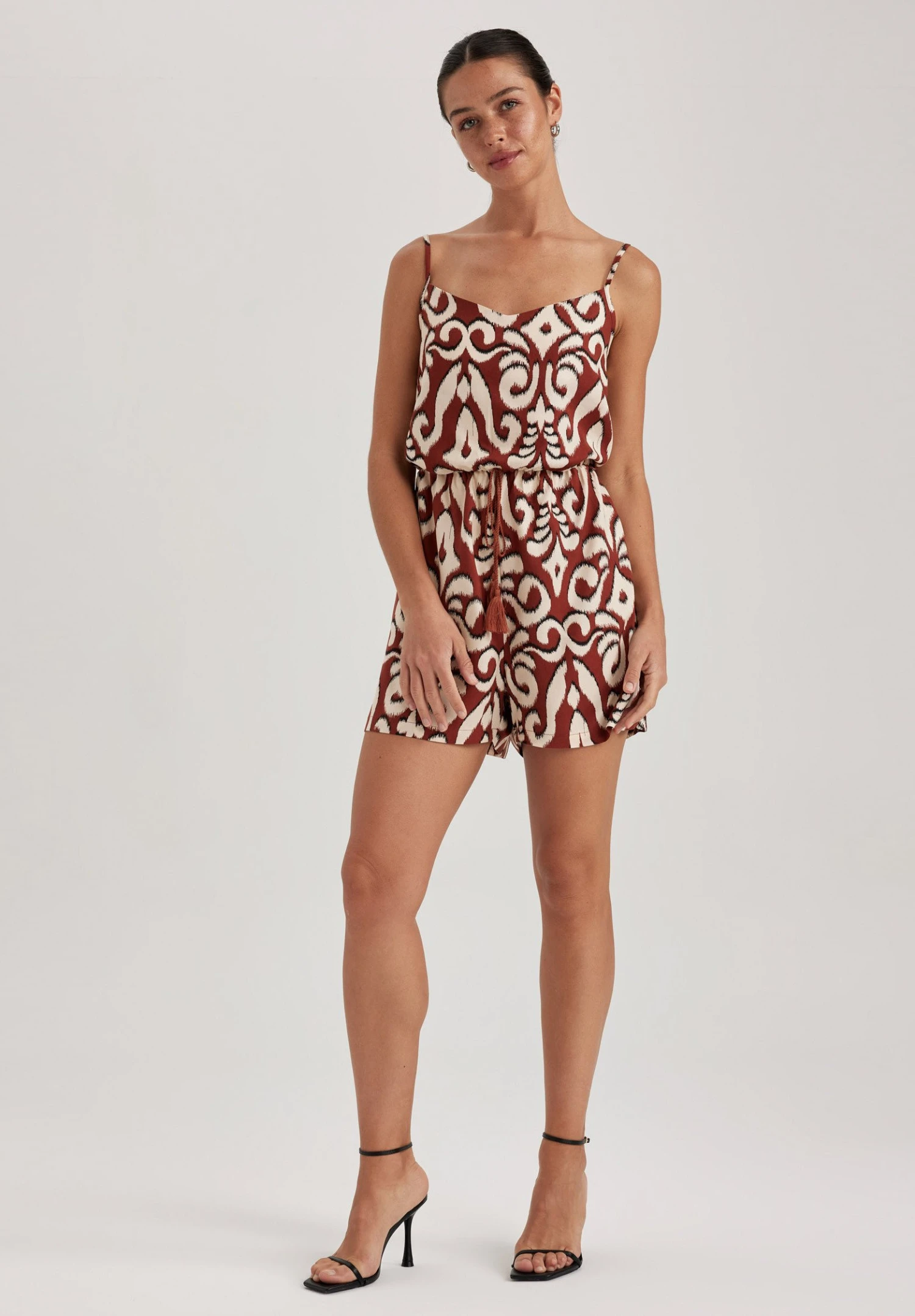 DeFacto Jumpsuit - Brown 4 DeFacto Jumpsuit - Brown - Afbeelding 2