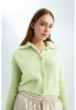 DeFacto Regular Fit- Vest - Green -DeFacto 27dd2319b52c424eaeb58295e2f4f7bc