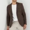 DeFacto Blazer - Brown 1 DeFacto Blazer - Brown -DeFacto 28758e56546b473ca55064ecc1757a07